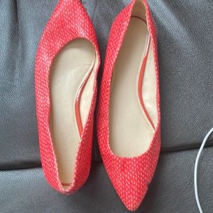 Coral flats by Nine West.